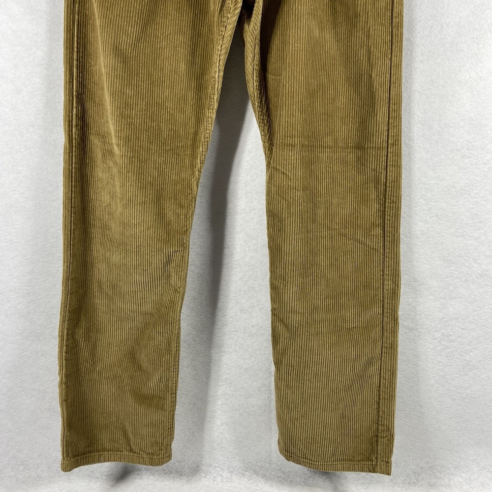 Levi's  Pants Women's 33x30 Brown Corduroy Mid Rise‎ Straight Leg New - Picture 3 of 12